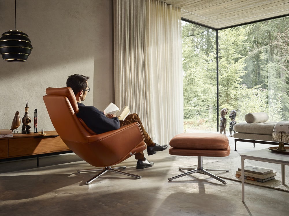 vitra Grand Relax with Ottoman Suita Daybed Plate Table Eames House Bird Gilbert Interiors Möbel Neumarkt i.d. Opf.